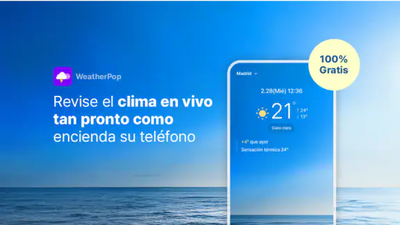 WeatherPop Español (Aviso)
