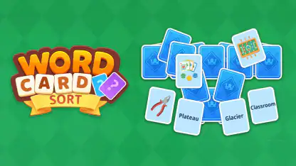 Word Card Sort: Solitaire