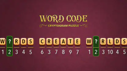 Word Code - Cryptogram Puzzle
