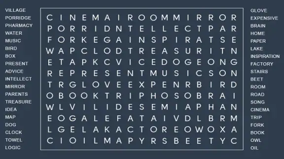 Word Search Games: Find Words