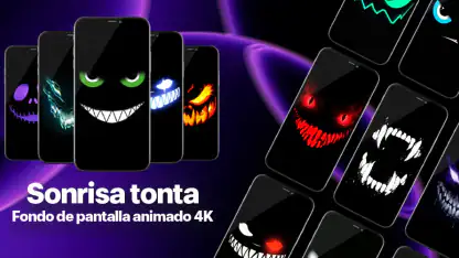 4K Fondo Animado Sonrisa