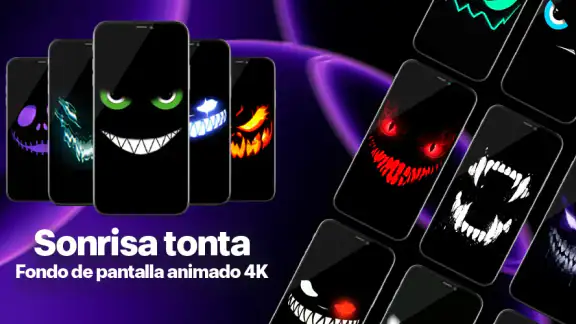 4K Fondo Animado Sonrisa