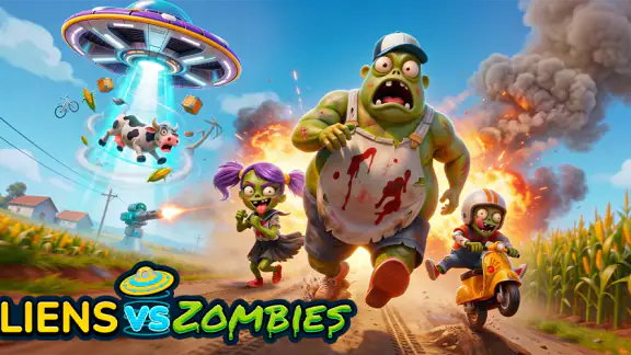 Aliens vs Zombies: Invasion