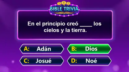 Bible Trivia -Juego de palabra