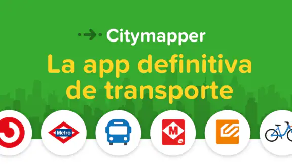 Citymapper: Tren, Bus y Metro