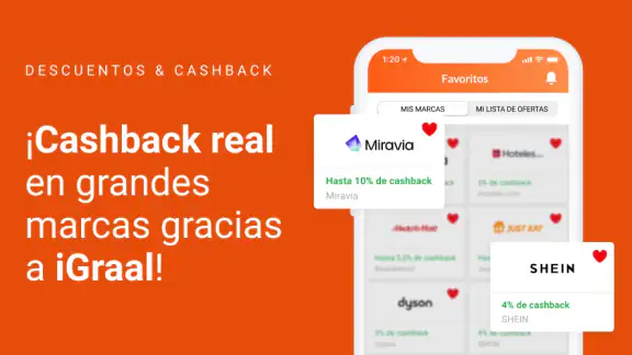 iGraal: Cashback y Cupones