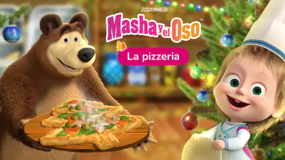 Masha y el Oso Juegos de Pizza
