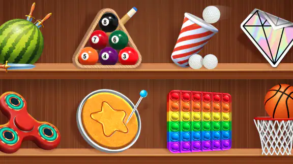 Mini Fidget Juegos Antiestrés