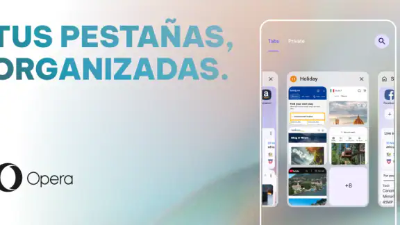 Navegador privado Opera con IA