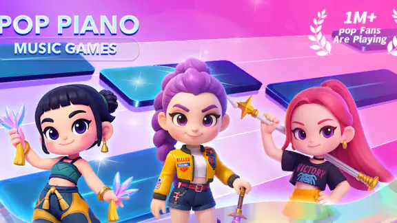 Pop Piano: Kpop Games