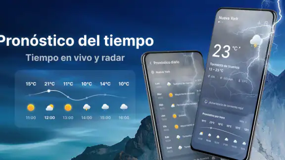 Previsión del tiempo con radar