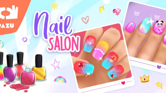 Salón de uñas para niñas