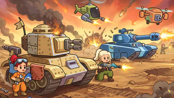 Steelborn: RPG Idle de Tanques