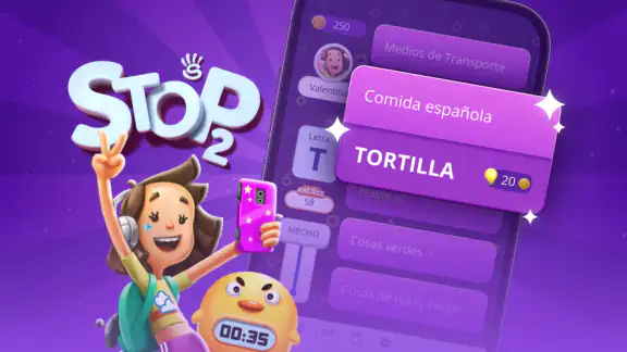 Stop 2: Juego Basta en Español
