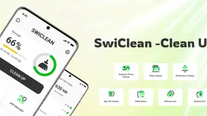 SwiClean — Basura y caché
