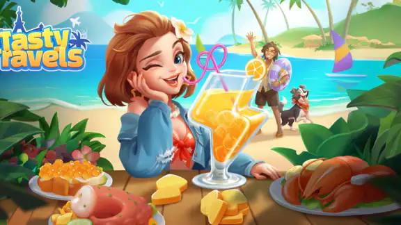 Tasty Travels: Merge Game