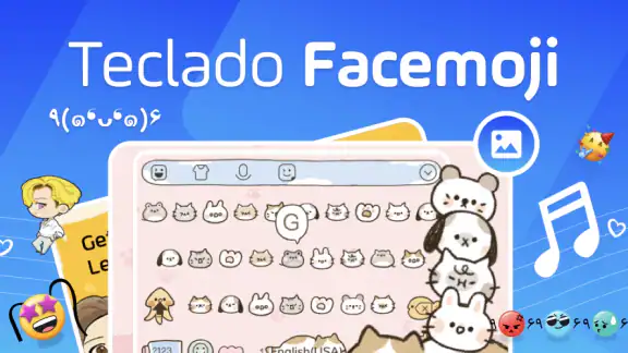Teclado Emoji Facemoji & Fonts