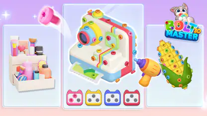 3D Bolt Master: Screw Pin Jam