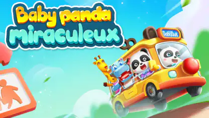 Bus Scolaire de Bébé Panda