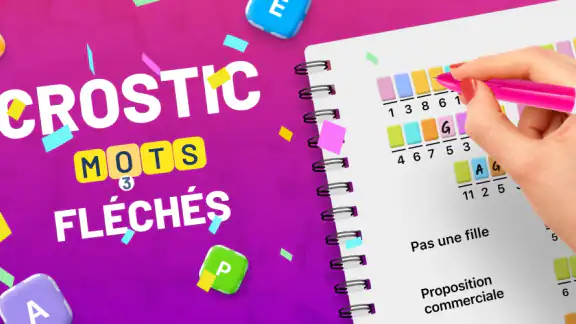 Crostic－Jeu de Mots Croisés