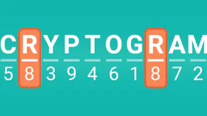 Cryptogram: Puzzle mots mêlés!