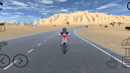 Desert Motocross Bike Stunts