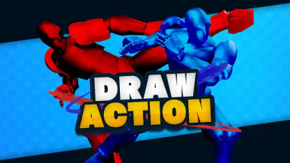 Draw Action: Freestyle Fight