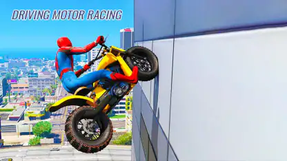 Driving Motor Racing Simulator