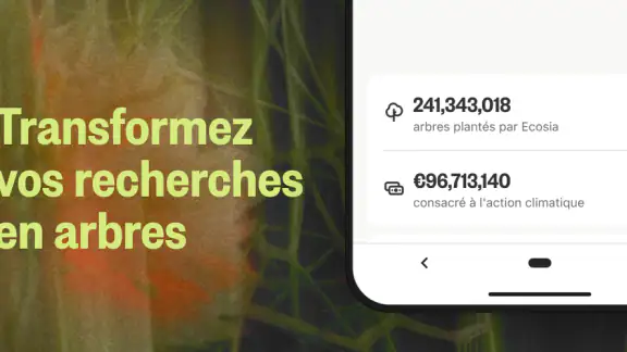 Ecosia : Recherchez, Plantez