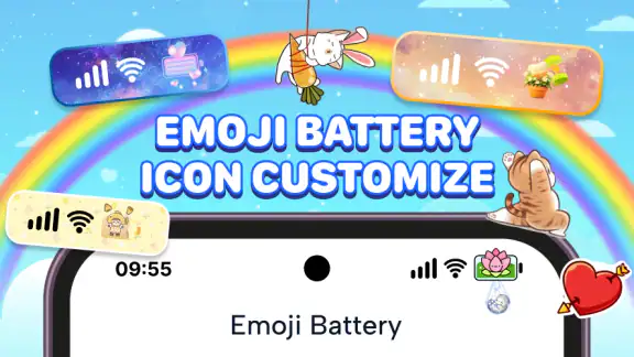 Emoji Battery Icon Customize