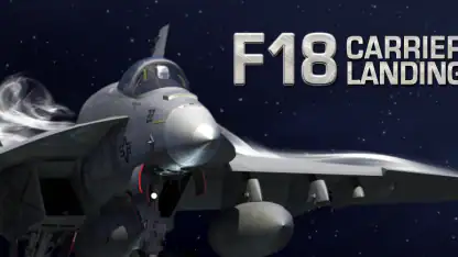 F18 Carrier Landing