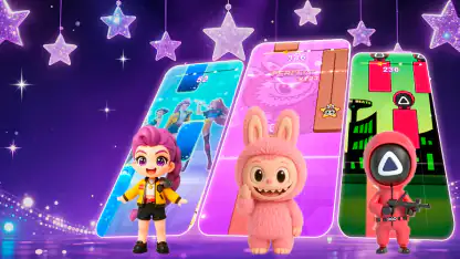 Galaxy Piano: Scrolling Rush