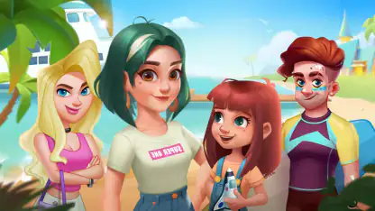 Gossip Harbor : jeu de fusion