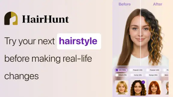 HairHunt : Coiffures IA