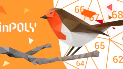 inPoly: Jeu de Puzzle Poly Art
