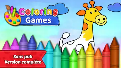 Jeu de Coloriage: Bébé Couleur