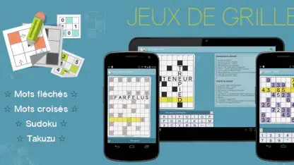 Jeux de grille (mots fléchés &