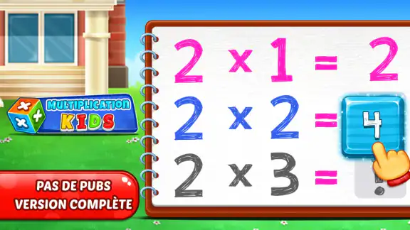 Jeux de multiplication enfants