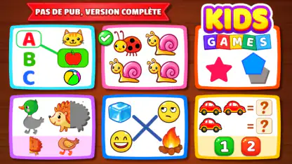 Jeux pour enfants: 3 à 7 ans