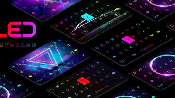 Clavier LED: Police, Emo., RVB