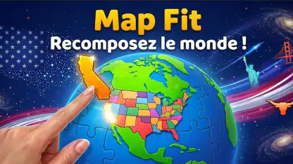 Map Fit-L'ultime puzzle carto-