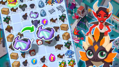Merge Helltown: jeu de fusion