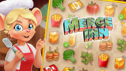 Merge Inn - Jeu de fusion/café
