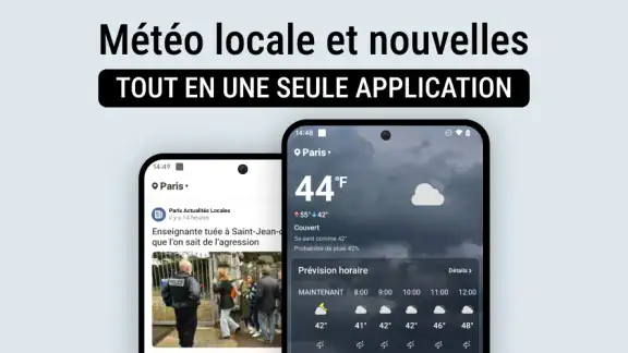 Météo locale et nouvelles