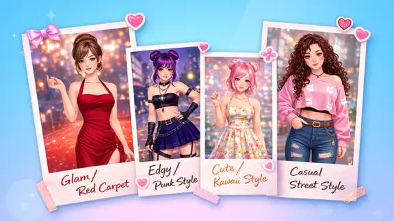 Mini Dress Up & Beauty Games