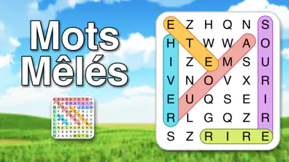 Mots Mêlés: Jeu Relaxant