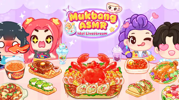 Mukbang ASMR: Idol Livestream