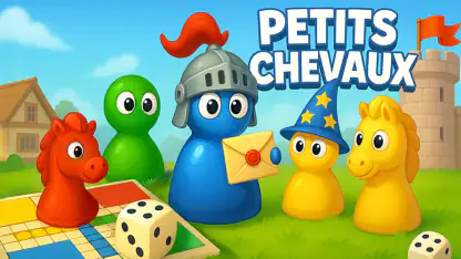 Petits Chevaux: Jeu de plateau