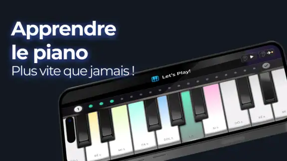Piano pour jouer de la musique