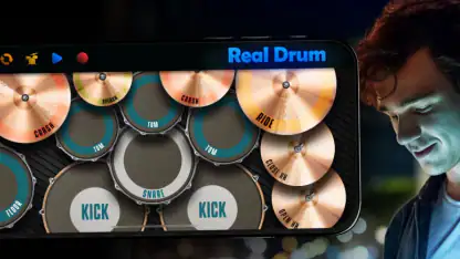 Real Drum jouer de la batterie